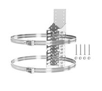 Soporte para depósito de combustible, base de unidad de expansión, soporte para tanque de nitrógeno propano | Estructura resistente a la corrosión, placa de montaje segura, herramienta de hardware con