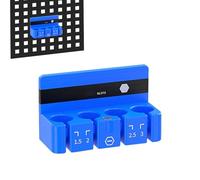 Soporte para destornilladores - Portaherramientas para reparación de bicicletas - Porta herramientas multiranura para taller, garaje, construcción, electricista | Cajón garaje almacén taller