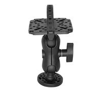 Soporte para detector de peces, base de soporte para detector de peces, accesorios marinos para rieles, sonar, proa, puente, navegación, remo, trolleo, pesca y