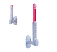 Soporte para diadema para niñas - soporte de cinta de pelo montado en la pared con soporte extraíble, soporte retráctil sin taladro, soporte retráctil para accesorios, para dormitorio para mujeres y