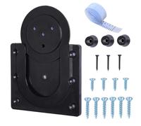Soporte para diana | Juego de montaje de pared para tablero de dardos, soporte de pared, soporte para dardos, kit de soporte de pared, accesorios, abrazadera, hardware con tornillos