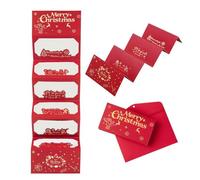 Soporte para Dinero de Navidad 2025 Creativo, Cartera de celebración con Clip, para vales, Organizador de Tarjetas de Regalo, Paquete único de Temporada para Hombres y niñas, Estilo de Estampado