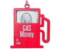 Soporte para dinero de Navidad, soporte para dinero de Navidad, diseño de tanque de aceite para coche, adornos de dinero para árbol de Navidad, dormitorio, sala de estar, b, ver descripción, Ver