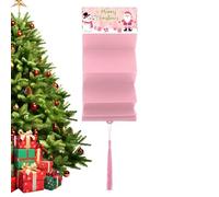 Soporte para dinero en efectivo para vacaciones, diseño de reno de papel, soporte para dinero en efectivo para regalo de temporada, conveniente herramienta festiva fácil de usar para el hogar, oficina