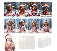 Soporte para dinero en efectivo | Soportes para dinero en forma de perro, colgantes de Navidad, navideños con sobres para árbol de Navidad
