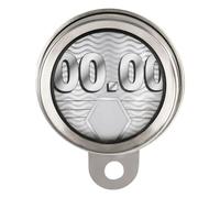 Soporte para discos de para motocicleta - 11,2 x 8,7 cm soporte para tarjetas de bicicleta | Acero inoxidable impermeable política fiscal etiqueta de disco - Placa de exhibición de