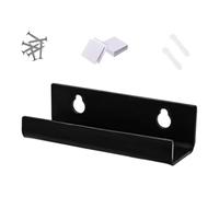 Soporte para discos de vinilo montado en la pared | Organizador de álbumes de acrílico - estante de exhibición de discos | para dormitorio, guardería, sala de juegos, oficina, estudio, pasillo