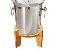 Soporte para dispensador de bebidas, placa base de madera , recipiente de agua, soporte para jarra de bebidas, para eventos, catering, restaurante, boda, buffet al aire libre, iglesia, bufé de