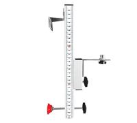 Soporte para dispositivo de nivelación: soporte de pared portátil, altura ajustable, herramienta de paisajismo eléctrico para paneles de yeso | de alineación de medición de precisión,