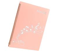Soporte para documentos de música, organizador de certificados, textura, adecuado para músicos, estudiantes, presentes, carpeta de partituras