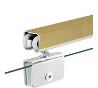 Soporte Para Dos Monitores H180 Con Resorte De Gas Y Brazo Articulado Para Lcd/Tv De 22" A 32", Soporte Ergonómico De Escritorio Con Abrazadera, Soporta De 2 A 12 Kg, Alt-Champagne-124in/315cm