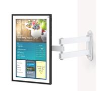 Soporte para Echo Show 15, soporte de montaje en pared ajustable con brazo de extensi n de 15 resistente, giratorio, inclinable y giratorio para