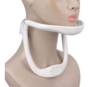 Soporte para el Cuello, Collar Cervical, Corrector de Postura para Dolor de Cuello Y Soporte, Soporte para el Cuello, Tracción Cervical Camilla Cuello Corrector de Joroba de Cuello(Blanco)