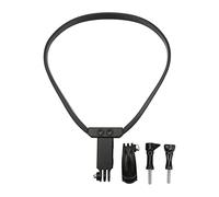 Soporte para el Cuello de la Cámara Soporte de Montaje en el Cuello Soporte Retráctil para Collar de Selfie para Cámara de Acción Accesorios para Tomas de Video de Teléfonos