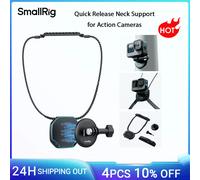 Soporte para el cuello de liberación rápida SmallRig para cámaras de acción con base magnética, arnés para el pecho y correa para el cuello -5360 5360