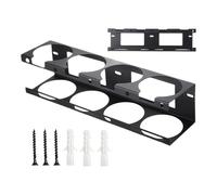 Soporte Para Electrodos De Soldadura: Almacenamiento De Doble Capa Con 4 Ranuras, Soporte De Pared De Hierro De 850 G De Peso, Componente Metálico Inoxidable Con Marco Que Ahorra Espacio | Organizador