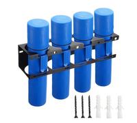 Soporte para electrodos de soldadura, hierro inoxidable de doble capa, almacenamiento de varilla de soldadura, para el hogar, sala de estar, oficina, garaje, dormitorio, técnicos de construcción