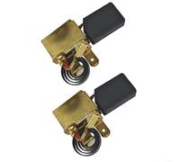 Soporte para escobillas de carbón 1609203V51 para Bosch POF1200AE POF1400ACE, 2 unidades, metal y carbón