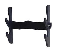 Soporte para espadas Katana, soporte de pared, 2 niveles, 35 x 29,5 cm