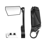 Soporte para espejo retrovisor de bicicleta | Espejo retrovisor para bicicleta - 360 grados giratorio espejo retrovisor para bicicleta plegable para una conducción segura