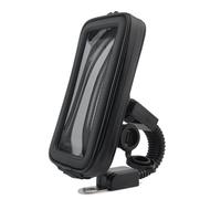 Soporte para espejo retrovisor de motocicleta, soporte para teléfono móvil, impermeable, con puerto USB