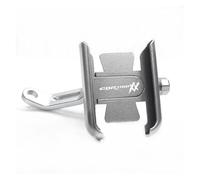 Soporte para espejo retrovisor y soporte para mani Per CBR1100XX Blackbird 1997-2007 Moto Supporto Per Cellulare/GPS Da Montare Sullo Specchietto Retrovisore Del Manubrio(Mirror type Silver)