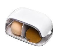 Soporte para esponja de maquillaje, caja de almacenamiento portátil para huevos cosméticos, estuche a prueba de polvo, almacenamiento de herramientas de maquillaje multifuncional, organizador de