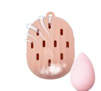 Soporte para esponja de maquillaje, Estuche para esponja de maquillaje | Caja de almacenamiento de silicona para huevos de belleza - Estuche de secado rápido para esponjas de maquillaje, estuche para