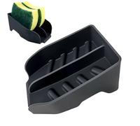 Soporte Para Esponjas De Silicona - Organizador De Fregadero De Cocina Con Pico De Drenaje | Dispensador De Jabón Con Cara Sonriente | Estante Para Estropajos De Secado Rápido Y Apto Para Lavavajillas