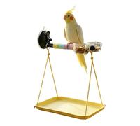 Soporte para estación de perca para ventana, adhesivo transparente, barra de apoyo para cortar uñas, gimnasio para ejercicios de juego | Oficina en casa fuera del vehículo fuente de alimentación