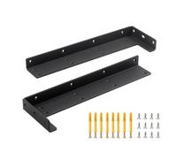 Soporte para estante de pared para colgar en la pared, partición fija, bandeja de almacenamiento, sellado invisible, soporte en L, soporte para trípode colgante