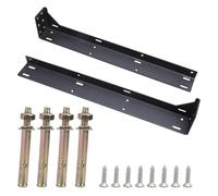 Soporte para estante de pared para colgar en la pared, partición fija, bandeja de almacenamiento, sellado invisible, soporte en L, soporte para trípode colgante