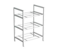 Soporte para esterilla de yoga, estante de almacenamiento de hierro duradero de 3/5 niveles para rodillo de espuma y pelota de ejercicio, organizador de gimnasio en casa