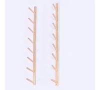 Soporte para esterilla de yoga, soporte para pared de madera, hecho a mano, soporte para esterilla de yoga, soporte para esterilla de yoga de gran capacidad, estante para almacenamiento con rodillo de