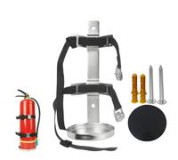 Soporte para extintor de incendios de acero inoxidable, soporte para colgar en la pared para extintor de 1 a 2 kg, hogar, coche, caravana, camión, 1 unidad