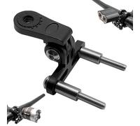 Soporte para faro de bicicleta, soporte de luz delantera para bicicleta, soporte para clip de faro de bicicleta de montaña, soporte para linterna con luz delantera para piezas e iluminación de