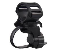 Soporte para faro de bicicleta - Soporte para linterna con rotación de 360° | de bicicleta para antorcha, abrazadera de manillar de ciclismo, agarre seguro ajustable, equipo de accesorios para
