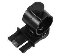 Soporte para Faro de Casco de Seguridad, Clip Negro ajustable | Plástico Resistente, Fijación Pinza, para Linterna en Cascos de Seguridad, Uso Industrial y Emergencia