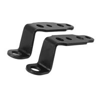 Soporte para faro de motocicleta, espejo retrovisor, lámpara, foco, extensión, abrazadera, accesorios para motocicleta y scooter Soporte para seña de giro para(Black-2pcs)
