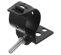 Soporte para Faro de Motocicleta Pinza, Movimiento Lateral, Negro | Hierro y Metal, Montaje Rápido Liberación, Ajuste Multiángulo para Inspección y Emergencia
