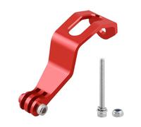 Soporte para faros delanteros de bicicleta, base de montaje portátil de 42 g, soporte de luz de horquilla ajustable para bicicleta, suministros de conducción, alta resistencia, buena dureza para