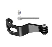 Soporte para faros delanteros de bicicleta, base de montaje portátil de 42 g, soporte de luz de horquilla ajustable para bicicleta, suministros de conducción, alta resistencia, buena dureza para