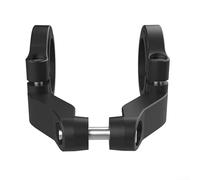 Soporte para faros delanteros de bicicleta eléctrica, ajustable, impermeable y resistente al polvo para una máxima estabilidad (paquete de 2)