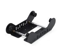 Soporte para filamento de impresora 3D, estante ajustable para bobinas de 1 kg, 2 kg, 3 kg y 5 kg de PLA, ABS, PETG y TPU, ajuste de precisión de 56-150 mm con poleas de nailon, al