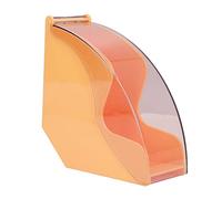 Soporte para filtro de café, cubierta a prueba de polvo, estante de almacenamiento de papel para café, contenedor de papel, hogar, oficina, Hotel (Caja de filtro de plástico a prueba de polvo