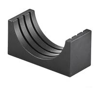 Soporte para filtro de café para máquinas de espresso, estante de goteo de aleación de aluminio compatible con cestas de portafiltro de 50 mm y 57 mm, base estable que ahorra espacio