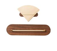 Soporte para filtro de café - Soporte para papel de café montado en la pared | Soporte organizador de filtro de cono autoadhesivo para cocinas, tiendas de postres, dormitorio Home Apartment