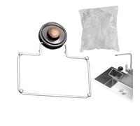 Soporte para filtro de fregadero, sin agujeros, colector de filtro para alimentos, con tipo de succión, para cocina, comercio, apartamento, residuos de alimentos, hogar e interior