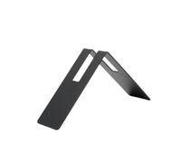 Soporte para Filtros Café Acero, negro, 1 ranura negra | Estructura metálica compacta, Rack almacenamiento, Estación preparación, Para negocios hostelería