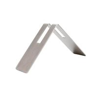 Soporte para Filtros Café Acero, plata, 1 ranura | Estructura metálica compacta, Rack almacenamiento, Estación preparación, Para negocios hostelería